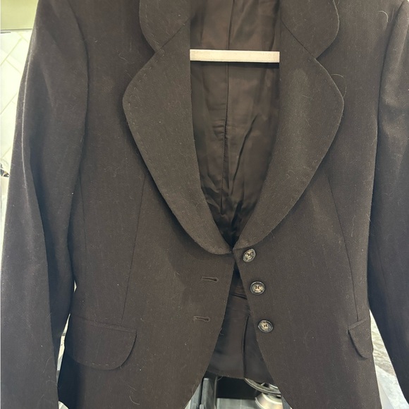 Sisley women’s work blazer in deep grey/black - Picture 5 of 5